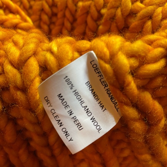 Loeffler Randall Beanie Wool Hat - Picture 3 of 5